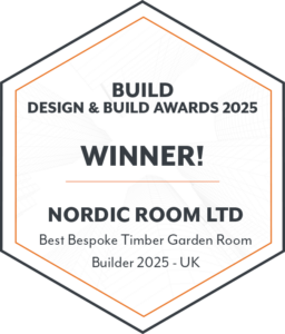 best bespoke timber garden room winner 2025