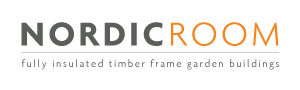 Nordic Room garden rooms and larger buildings  Logo