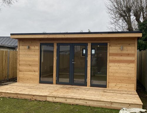 A New Home Office with Fire Cladding