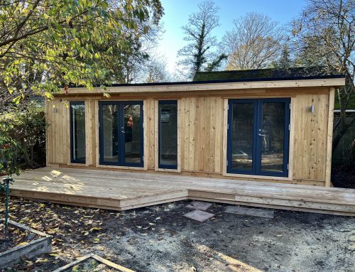 Nordic Room with WC and large decking